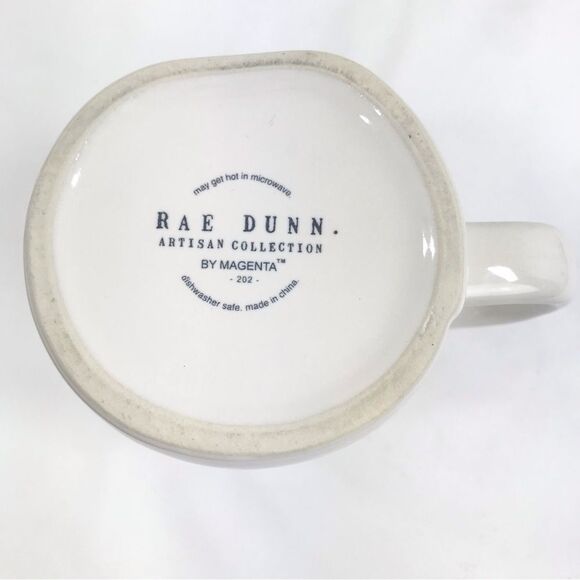 Rae Dunn Licensed to Grill White Black Script Ceramic Coffee Tea Mug - Picture 10 of 11